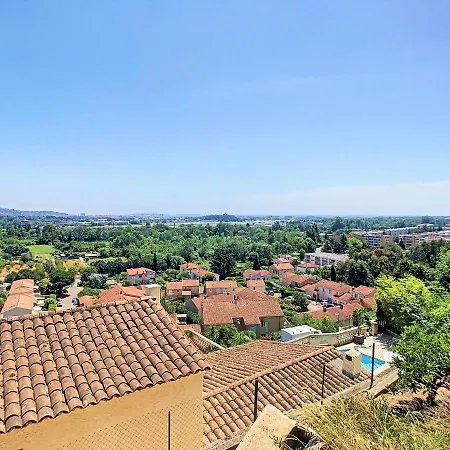 别墅 3 Bedrooms Near Cannes - Pool & Jacuzzi - Sea View Mandelieu