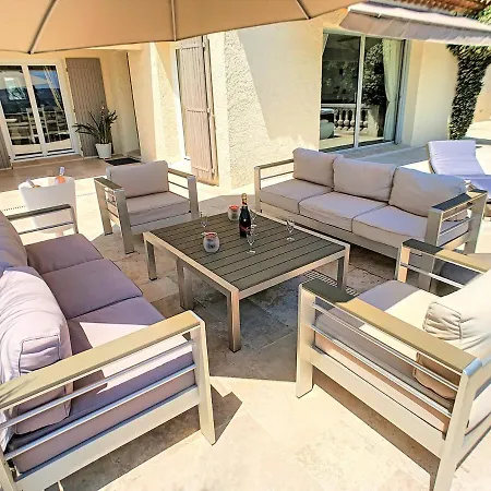 3 Bedrooms Near Cannes - Pool & Jacuzzi - Sea View וילה