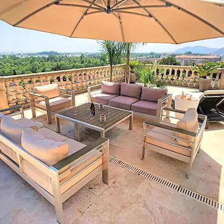 Villa 3 Bedrooms Near Cannes - Pool & Jacuzzi - Sea View