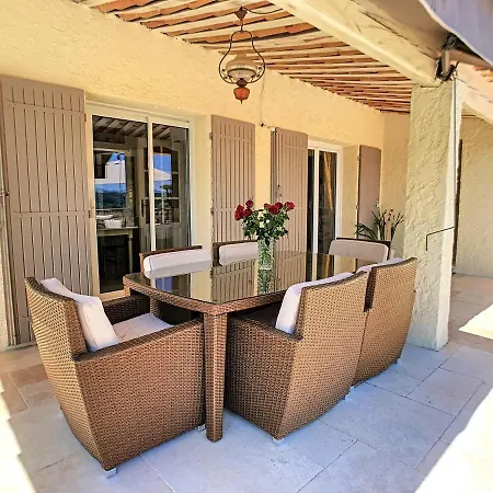 3 Bedrooms Near Cannes - Pool & Jacuzzi - Sea View Villa Mandelieu-la-Napoule