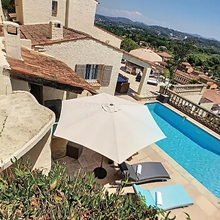 3 Bedrooms Near Cannes - Pool & Jacuzzi - Sea View Villa *