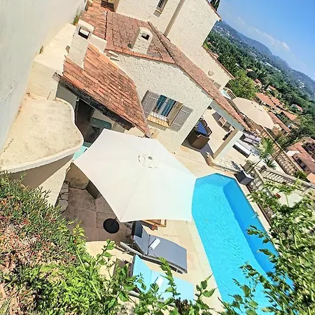 3 Bedrooms Near Cannes - Pool & Jacuzzi - Sea View * Mandelieu-la-Napoule