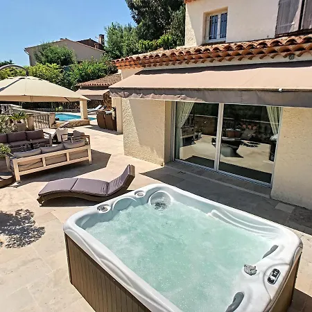 3 Bedrooms Near Cannes - Pool & Jacuzzi - Sea View Villa *