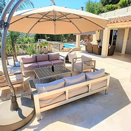 3 Bedrooms Near Cannes - Pool & Jacuzzi - Sea View *
