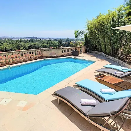 3 Bedrooms Near Cannes - Pool & Jacuzzi - Sea View *